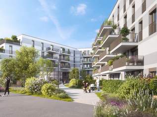 Obere Alte Donau - Erstbezug Maisonette mit Garten, 970000 €, Immobilien-Wohnungen in 1210 Floridsdorf