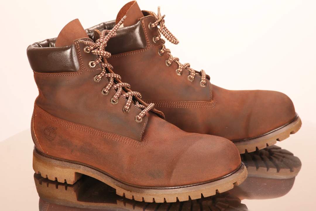 Herren Rauleder-Boots Timberland, Gr. 46 Herren Rauleder-Boots Timberland, Gr. 46
