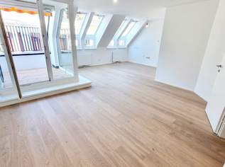 Leistbare Familien-Wohnung im Dachgeschoss! Toll aufgeteilt + Zentrumsnah + 3 Zimmer mit Terrasse + Frisch saniert + Hauseigene Tiefgarage! Besser geht es nicht...., 599000 €, Immobilien-Wohnungen in 1180 Währing