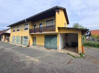 Wohnhaus mit Garagen und angebaute Wirtschaftsgebäude samt altem Bauernhaus im Dorfverbund mit weiterem Bauland, 225000 €, Immobilien-Häuser in 8472 Obervogau Wohnhaus mit Garagen und angebaute Wirtschaftsgebäude samt altem Bauernhaus im Dorfverbund mit weiterem Bauland, 225000 €, Immobilien-Häuser in 8472 Obervogau