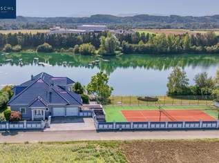 Private Seevilla mit Tennis & Wellness auf 6,2ha – Refugium bei Ybbs an der Donau, 1599000 €, Immobilien-Häuser in 3376 St. Martin am Ybbsfelde