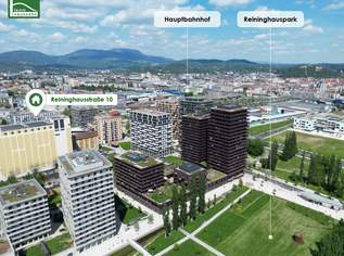AKTION 1 MONAT MIETZINSFREI! URBAN LIVING - KOMPAKTE 2-ZIMMER-WOHNUNG MIT FREIFLÄCHE!, 789 €, Immobilien-Wohnungen in 8020 
