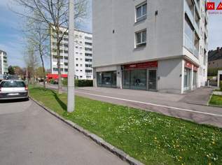Geschäfts-/Büro-/Ordinationsfläche mit XL-Schaufenstern u. mit Umsatzpotential - 1A Preis-/Leistung, direkt neben dem (Vital-)Zentrum Muldenstraße!, 651.57 €, Immobilien-Gewerbeobjekte in Oberösterreich