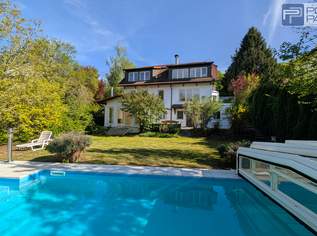 LUXUS-ERSTBEZUG NAHE WIEN: EXKLUSIVE VILLA MIT POOL, DOPPELGARAGE & SONNENGARTEN, 1480000 €, Immobilien-Häuser in 3002 Purkersdorf