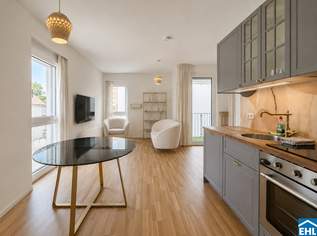 Möblierte & charmante 2-Zimmer-Wohnung mit Loggia im Wildgarten - Wohnen direkt am Rosenhügel, 1100 €, Immobilien-Wohnungen in 1120 Meidling Möblierte & charmante 2-Zimmer-Wohnung mit Loggia im Wildgarten - Wohnen direkt am Rosenhügel, 1100 €, Immobilien-Wohnungen in 1120 Meidling