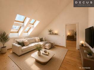 EXKLUSIVE SANIERTE DACHGESCHOSSWOHNUNG | SONNIGE TERRASSE MIT BLICK AUF DIE FRANZ-VON-ASSISI-KIRCHE | MAISONETTE |, 678000 €, Immobilien-Wohnungen in 1020 Leopoldstadt EXKLUSIVE SANIERTE DACHGESCHOSSWOHNUNG | SONNIGE TERRASSE MIT BLICK AUF DIE FRANZ-VON-ASSISI-KIRCHE | MAISONETTE |, 678000 €, Immobilien-Wohnungen in 1020 Leopoldstadt