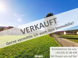 Grundstück Nr. 8 - 1.081 m² - Wunderschönes ebenes Grundstück in sonniger und ruhiger Lage - ohne Bauzwang!, 0 €, Immobilien-Grund und Boden in 2630 Pottschach