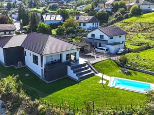Perfekter Familienhit! Moderner Bungalow mit Pool in Wolfsgraben, 1590000 €, Immobilien-Häuser in 3012 Gemeinde Wolfsgraben