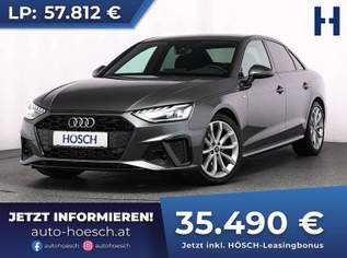 A4 35 TFSI S-Line BLACK ASSISTENZ VIRTUAL, 36990 €, Auto & Fahrrad-Autos in 2512 Katastralgemeinde Tribuswinkel