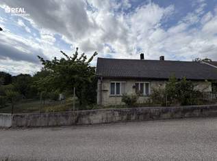 charmantes 3 Zimmer-Haus mit Garten in Karnabrunn - ideal zur Sanierung!, 150000 €, Immobilien-Häuser in 2113 Karnabrunn