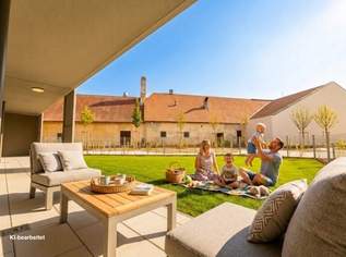 FLORIANI – Quartier am Tullnerfeld - Stilvolle Eckwohnung mit großer Terrasse - Viele Extras für ihr Wohlbefinden - Bahnhof Tullnerfeld in der Nähe - PROVISIONSFREI, 559000 €, Immobilien-Wohnungen in 3441 Judenau