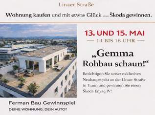 🚗 Jetzt Wohnung sichern & Traumauto gewinnen! 🏡 Modern LIving Traun – Penthaus Top 20, 649000 €, Immobilien-Wohnungen in 4050 Traun