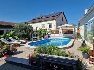 Pool mit Wärmepumpe + Photovoltaik + Top-Haus, 0 €, Immobilien-Häuser in 7321 Raiding
