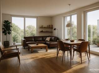 LICHTDURCHFLUTETE 3 - ZIMMER TERRASSENWOHNUNG, 530000 €, Immobilien-Wohnungen in 1210 Floridsdorf