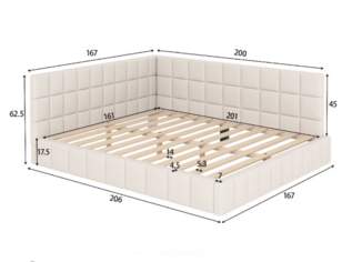 Bett 160x200