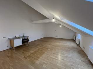 1060! Helle DG-Garconniere mit neuer Küche Nähe Naschmarkt!, 1053.19 €, Immobilien-Wohnungen in 1060 Mariahilf