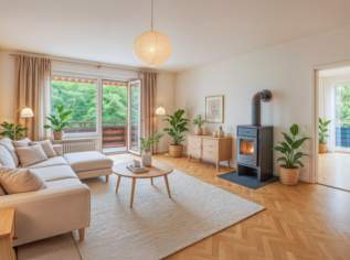 4 Zimmer mit Kaminofen, Loggia, Balkon: Naturgenuss mit City-Anschluss, 353400 €, Immobilien-Wohnungen in 2500 Gemeinde Baden