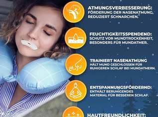 * Schnarchen reduzieren * - 20 Pkg, Mundpflaster a 30 Stk. + GRATIS - 2 Pkg. Nasenpflaster a 30 Stk. - GRATIS * Schnarchen reduzieren * - 20 Pkg, Mundpflaster a 30 Stk. + GRATIS - 2 Pkg. Nasenpflaster a 30 Stk. - GRATIS