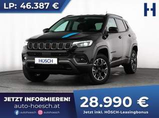 Compass Trailhawk 4xe 240 LEDER SITZLÜFTUNG ACC, 29990 €, Auto & Fahrrad-Autos in 4061 Pasching