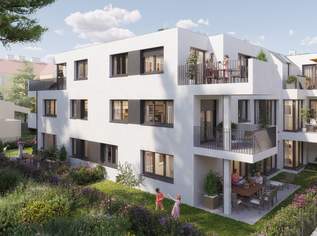 Nachhaltig & exklusiv: Großzügige 2-Zimmer Gartenwohnung in ruhiger Umgebung! Ihr modernes Refugium mit Top-Anbindung!, 310610 €, Immobilien-Wohnungen in 2320 Schwechat