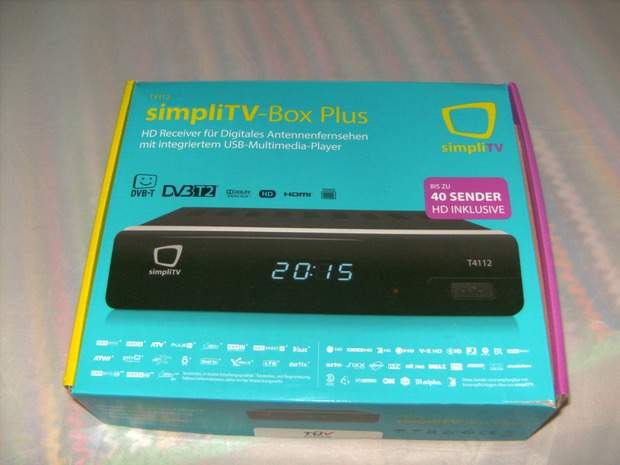 Simply TV - DVB-T2 - HD - Receiver: