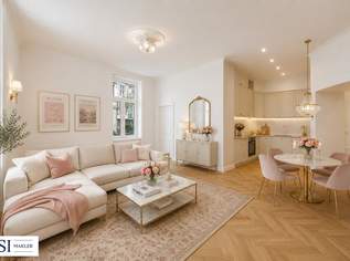 Urban & stilvoll: 2-Zimmer-Altbau-Erstbezug in der Löwenherzgasse, 335000 €, Immobilien-Wohnungen in 1030 Landstraße