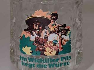  Bierglas Wicküler Pils (Glas2), 19 €, Marktplatz-Antiquitäten, Sammlerobjekte & Kunst in 4675 Weibern