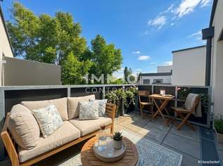 Hofseitige 2-Zimmer-Terrassenwohnung mit zusätzlichem Privatgarten – seltene Gelegenheit!, 290500 €, Immobilien-Wohnungen in 1220 Donaustadt