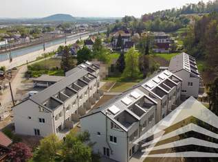 Provisionsfrei! Neubau Reihenhaus mit Keller und Dachterrasse in Pichling/Ebelsberg, 487509 €, Immobilien-Häuser in Oberösterreich