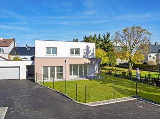 Erstbezug: Einfamilienhaus mit XL-Garten, Doppelgarage & Carport – Top 5, 599000 €, Immobilien-Häuser in 3300 Allersdorf