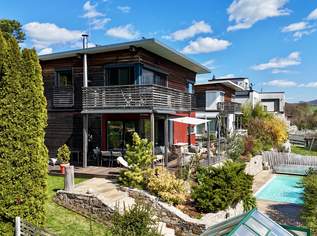 Unverbaubare Aussicht I hochwertige Poolanlage I eigener Saunabereich I Luftwärmepumpe Fußbodenheizung I, 849000 €, Immobilien-Häuser in Niederösterreich