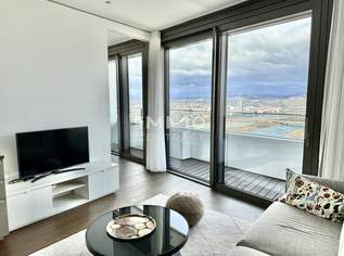 DANUBEFLATS: 42. Floor - möbliert: Den schönsten Ausblick mit Sonnenuntergang auf Kahlenberg, 2150 €, Immobilien-Wohnungen in 1220 Donaustadt DANUBEFLATS: 42. Floor - möbliert: Den schönsten Ausblick mit Sonnenuntergang auf Kahlenberg, 2150 €, Immobilien-Wohnungen in 1220 Donaustadt