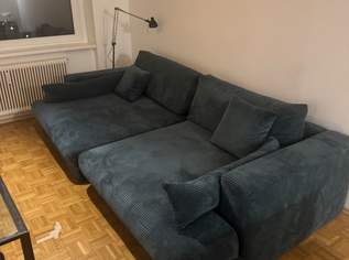 Candy Big Sofa "Couch" XXL – Blauer Cord – Top Zustand – Hilfe beim Tragen!