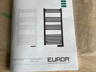 Elektrischer Badheizkörper Eurom Sani-Towel 500 80x50x3 cm 500 Watt weiß Elektrischer Badheizkörper Eurom Sani-Towel 500 80x50x3 cm 500 Watt weiß