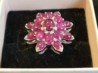 Auffälliger Rubin-Ring mit 5ct aus 925 Silber