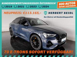 e-tron SB 55 quattro 95kWh S-line, 42980 €, Auto & Fahrrad-Autos in 8200 Gleisdorf