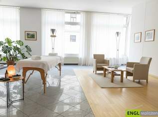 Ordination, Praxis, Geschäftslokal, Büro, Therapie- und Fitness Studio in bester Lage mit voll ausgestatteter 55m² Wohnung und 2 TG Plätze, 790000 €, Immobilien-Gewerbeobjekte in 1180 Währing