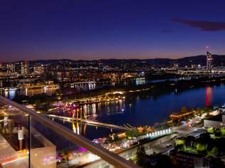 “Danube Flats | 19th Floor with Panoramic Danube Views”, 1900 €, Immobilien-Wohnungen in 1220 Donaustadt “Danube Flats | 19th Floor with Panoramic Danube Views”, 1900 €, Immobilien-Wohnungen in 1220 Donaustadt