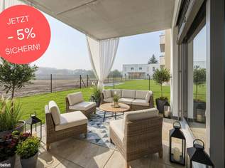 PROVISIONSFREI! 3-Zimmer-Traumwohnung mit sonniger Terrasse & Garten – Bella Vita pur, 347000 €, Immobilien-Wohnungen in Niederösterreich