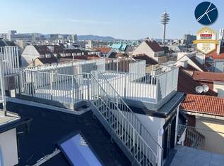 Superprojekt: ''Über den Baumwipfeln" TOP 53 MIT BALKON, PANORAMA-DACHTERRASSE & WIEN-BLICK, 779000 €, Immobilien-Wohnungen in 1100 Favoriten