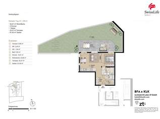Elegante Gartenresidenz mit großzügigem Eigengarten in Dornbach, 545000 €, Immobilien-Wohnungen in 1170 Hernals