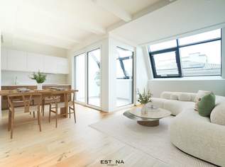 Exklusive Dachgeschoss-Maisonette mit Wintergarten im Erstbezug, 479000 €, Immobilien-Wohnungen in 1100 Favoriten
