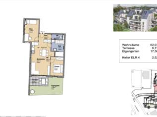 Neues Projekt in der Schwarzelackenau beim Marchfeldkanal - noch 18 Einheiten verfügbar!, 0 €, Immobilien-Wohnungen in 1210 Floridsdorf