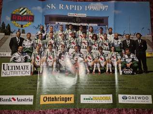 Meisterposter Rapid 1988, 1996, 2005