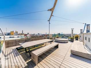 Exklusives 3-Zimmer Penthouse mit Whirlpool, Nähe Nußdorfer Straße, 5040.24 €, Immobilien-Wohnungen in 1090 Alsergrund