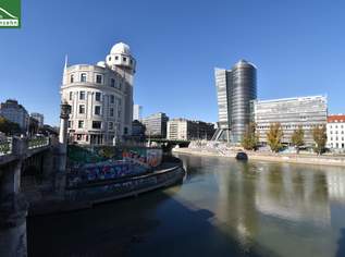 OPENHOUSE - Montag, 19.05. um 17:00 Uhr - Stadtwohnung in Bestlage: direkt bei der Urania, Wien Mitte mit Donaublick, 999 €, Immobilien-Wohnungen in 1030 Landstraße