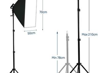 GROSSHANDEL-ANGEBOT: 460x Profi-Softbox Studiobeleuchtung Sets