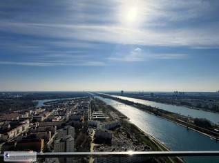 Erstbezug!!! 38 Stock - 2 Zimmer-Apartment inkl. Doorman, Gym, Sauna, Pool, Bar, Eventlounge, 2999.7 €, Immobilien-Wohnungen in 1220 Donaustadt