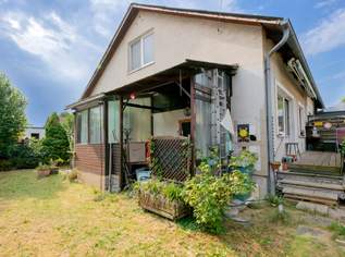 Schöne Doppelhaushälfte mit 230m2 Grund in Essling!, 369000 €, Immobilien-Häuser in 1220 Donaustadt