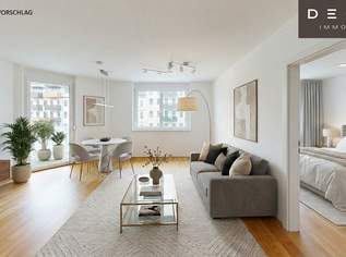 | NEUWERTIGE WOHNUNG MIT LOGGIA IM 3.STOCK | NÄHE FH TECHNIKUM | U6 DRESDNER STRASSE | TG-PLATZ VERFÜGBAR |, 1049 €, Immobilien-Wohnungen in 1200 Brigittenau